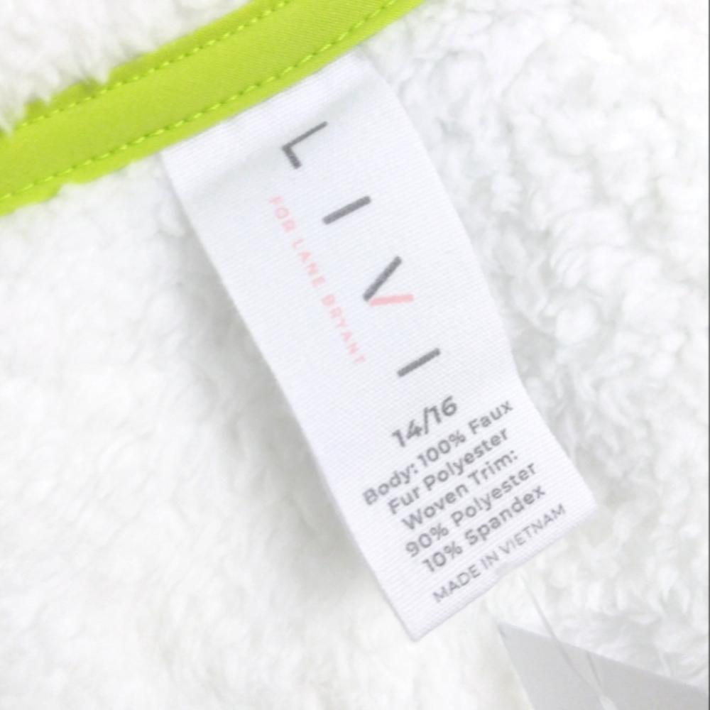 NWT LANE BRYANT SNAP-UP SHERA PULLOVER $99 - Picture 5 of 7